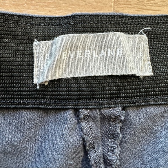 Everlane The Side Zip Stretch Ankle Pant Cotton Minimalist Travel Office Pants - Picture 3 of 11
